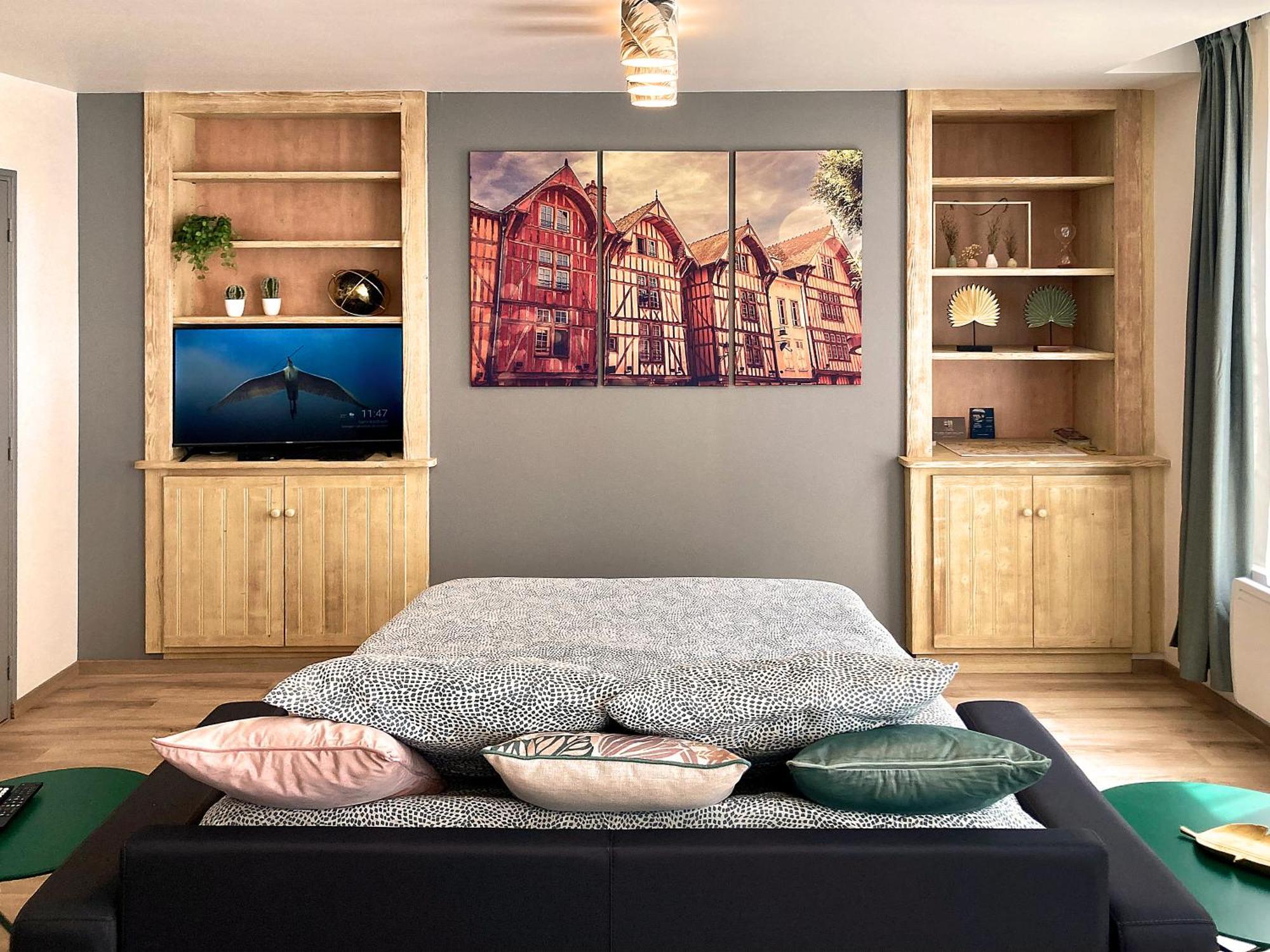 La Bulle De La Cathedrale - - Sauna - Hammam Apartment Troyes